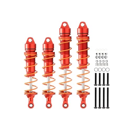 Amortisseurs RC Arrma 6S 1/8 rc crawler pièces de rechange et mise à niveau orange
