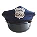 STOBOK Police Hat, 16Ã—16cm Police Officer Costume Accessory Captain Hat Kids Police Cotton Cop Officer Hat for Party, Cosplay, Stage Performance