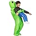 Decalare Alien Inflatable Costumes Unicorn Fancy Costume Halloween Cosplay Fantasy Costume for Adult/Kids (Kids-Et Alien)