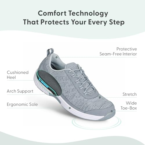 Image of Orthofeet Lava Orthopedic Men's Walking Shoes