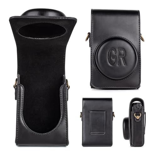 Funda protectora para cámara Ricoh GR serie negro miniatura 5
