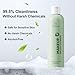Ubisye Makeup Brush Cleaner, Make Up Brush Cleaner Solution, Makeup Sponge Cleaner for Brushes, Brush Shampoo for Deep Cleaning, Gentle Formula Cruelty Free 5.3 Fl Oz