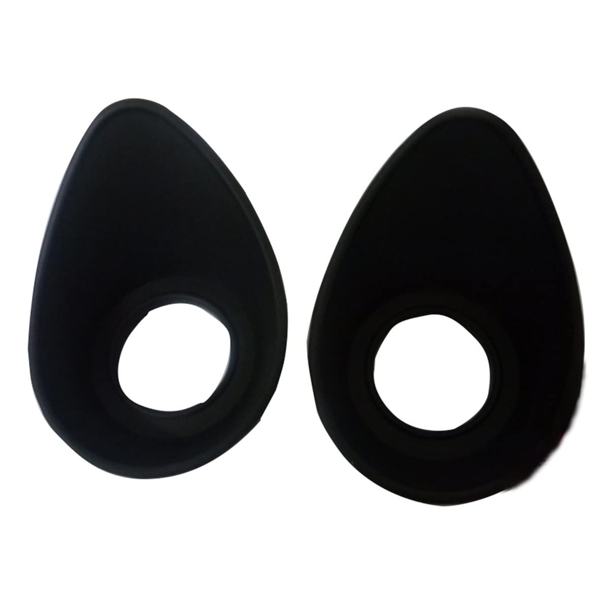 Microscope 2pcs 35mm Inner Diameter Bioncular Microscope Eyepiece Rubber Eye Guard Cups for 34-36MM Telescope