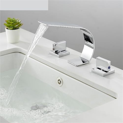 Mitigeur carré or brossé pour robinetterie de salle de bain - 6