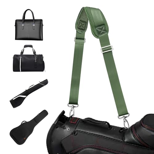 Image of Shoulder Strap for Bag Universal Replacement 58 inch /67 inch Fixed Padded Adjustable Buckle Heavy Duty Shoulder Strap