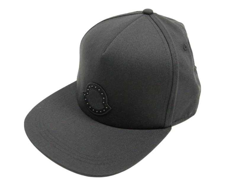 Amazon | [モンクレール] BASEBALL CAP スタッズワッペン付き ベース