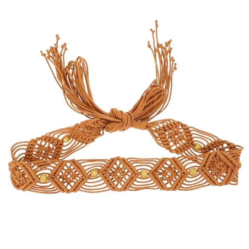 Elegant Belt Wind Rope Woven Waist Chain Perfect Present for Mother Wife Girlfriend