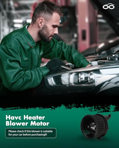 Image of SCITOO HVAC Heater Blower Motor Front Fit For Mini Model - For Cooper 2007-2015,For Cooper Countryman 2011-2015,For Cooper Paceman 2013-2015 Replacement For # 64113422644 Blower Fan