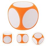 Kisangel Eraser Foam Dice for Game Diy Rounded Blank Dice for Educational Toy Game Dices Props for Boy Girl - Image 3