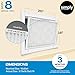 Simply Filters 18x20x1 MERV 8, MPR 600, Air Filter (6 Pack) - Actual Size: 17.75