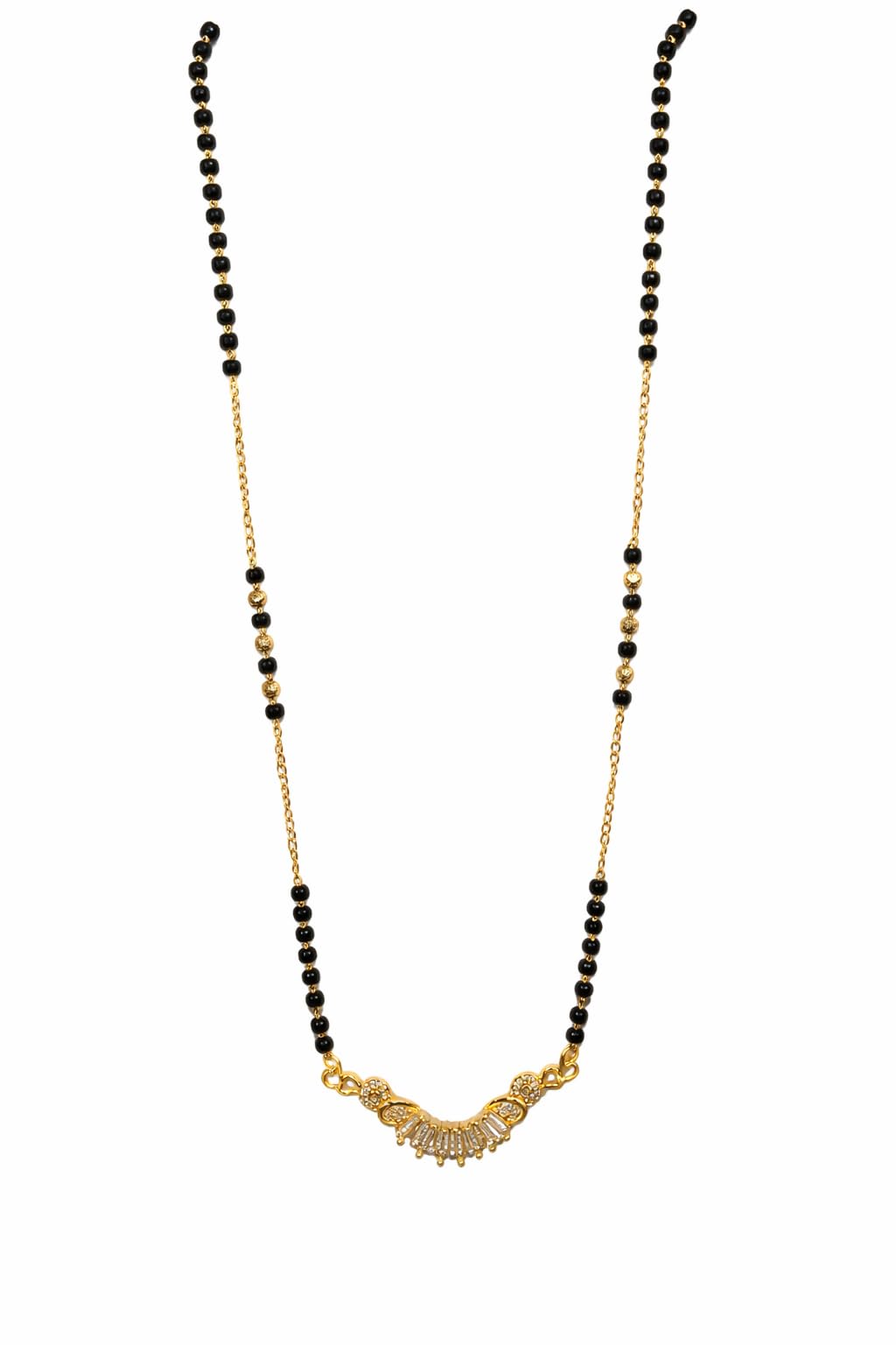 Anti-Tarnish Elegant Traditional Adjustable Mangalsutra for Women | with Black Beads and Gold-Plated Designer Pendant | Perfect for Weddings, Festivals, Karwa Chauth, and Ethnic Indian Jewelry Collection - 1 Set-image-33