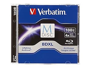 Verbatim 98912 M-DISC BD-R XL 100GB/1-4x, 1 Disc im Jewelcase