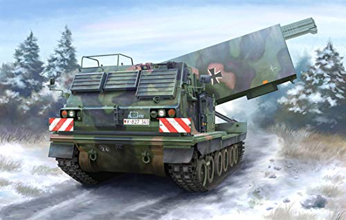 Kit M270/A1 Multiple Launch Rocket Trumpeter 01046 maquette militaire - 2