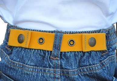 Made in USA Baby & Toddler Adjustable Belt-Gold2