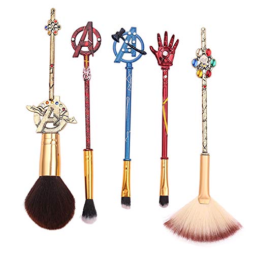 Pinceaux de maquillage pour fard à paupières et applicateur correcteur de teint fini naturel