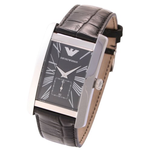 Image of Emporio Armani Analog Black Dial Men's Watch-AR0143