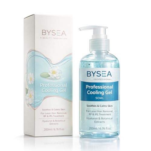 Image of Cooling Gel 300ML for Laser Hair Removal & RF Machines, Ultrasound & IPL Conductive Gel for Facial & Body Skin Care, Non-Greasy, Professional Use All Skin Type