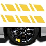 Stickers jante voiture, pour Lada niva xray largus Opel Astra H G J zafira Sportif Autocollant Vinyle Réflexion Voiture Jante Rétroviseur Pare Chocs Decoration,D normal