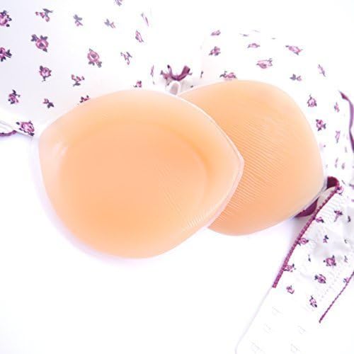 JINL® The Killer Cleavage Creator - Boost UP to 2.5 Cups Sizes in an Instant. Silicone Breast Enhancers (Chicken Fillets) - Suitable for A, B and C Cups - 270g Pair (Skin)
