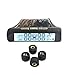 Produktbild LPY Solar Car Wireless Reifen Drucküberwachung Digital LCD Display Show Reifendruck und Temperatur mit 4 externen Sensoren