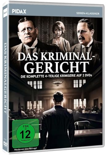 Krimiserie Das Kriminalgericht completa en 2 DVDs de la saga de Pidax 2