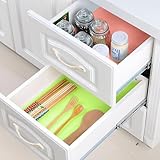 Prettyui 4 Pcs Fridge Liners, Fashion Refrigerator pad Antibacterial antifouling Mildew Moisture Preserving Pad Refrigerator Mats Fridge Base Cushion Placemats Coasters Kitchen Pads (Green) - Image 7