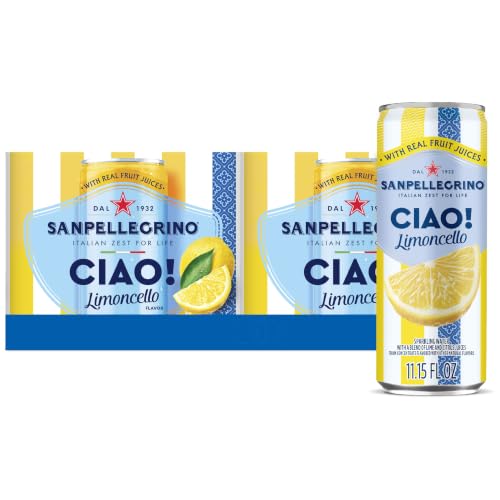 Sanpellegrino CIAO Limoncello sparkling water 24 pack