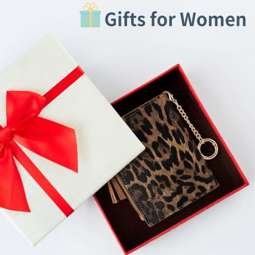 Image of Gostwo Small Wallets for Women, Stylish Womens Wallet with ID Window, Zippered Coin Pocket and Tassel. Cute RFID Wallet for Women, ideal for Teen Girls, Commuters, and Women for Daily Use