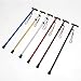 JIYTG Adjustable Folding Walking Stick Walking Stick for Men Women Portable Walking Stick to Balance Mobility Lightweight Foldable with Carrying case