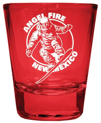 Vaso shot souvenir grabado 2 oz rojo