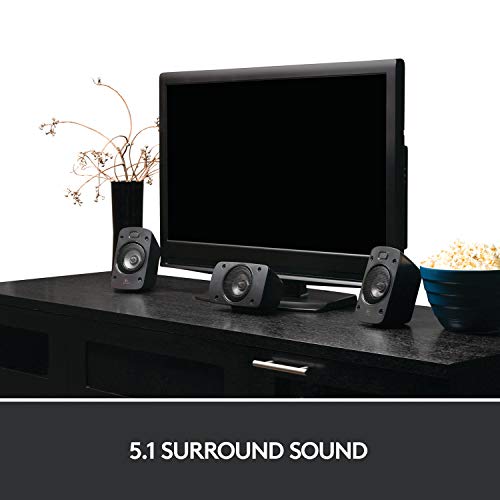 Logitech Z906 5.1 Surround Sound Speaker System - THX, Dolby Digital and DTS Digital Certified - Black by Logitech - Image 2