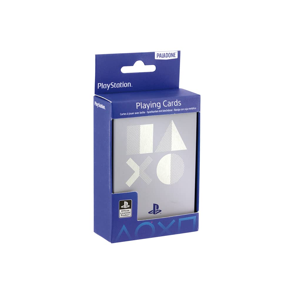 Paladone PlayStation Playing Cards, Standard Deck of Cards with PS5 Icons, Multicolor - Officially Gaming Merchandise (B0B8YL5V99) Amazon Price History, Amazon Price Tracker