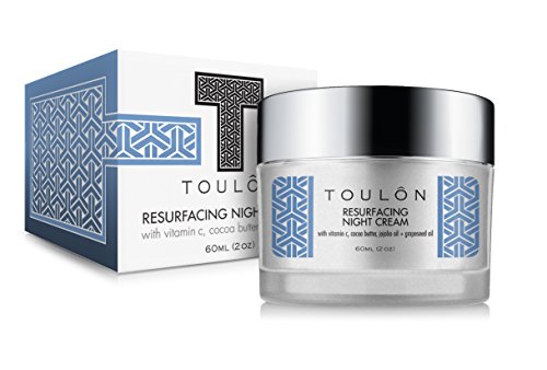 TOULON Night Face Cream - Natural Moisturizer for Dry Skin