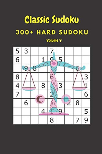 Classic Sudoku: 300+ Hard sudoku Volume 9