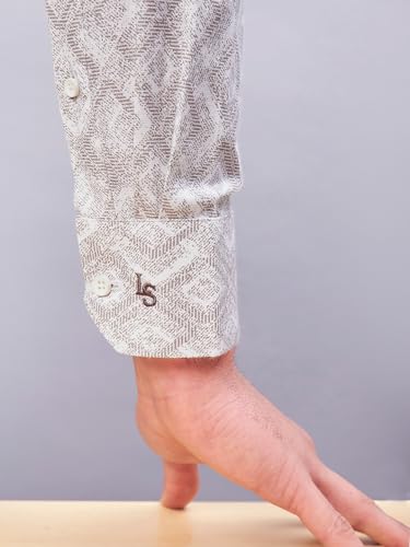 Image of LOUIS STITCH Men's Cotton Regular Fit Shirt (ST-S1(26))