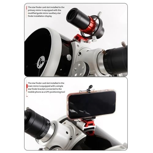 Almohadillas de base for el visor de telescopios en astrofotografía 5