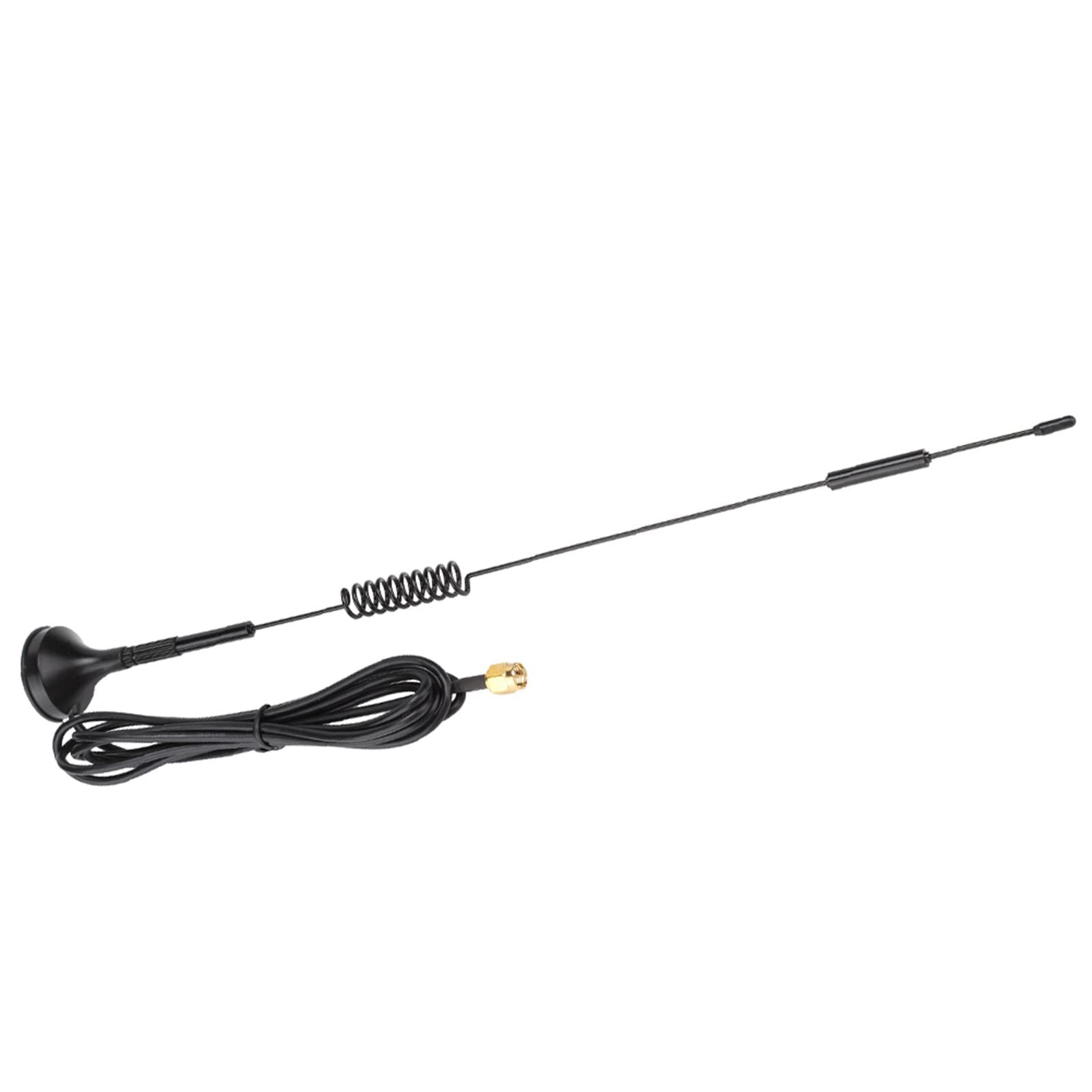 Antenna 433 MHz 10dBi Ad Alto Guadagno da 31 Cm, SMA Maschio per Modulo 433 MHz, Antenna Ad Aspirazione Magnetica con Cavo in Rame 174 e Forte stabilità del Segnale