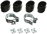AS OPEL CORSA B HJS 82 14 1750 82141750 Abgasanlage Montagesatz, Abgasanlage