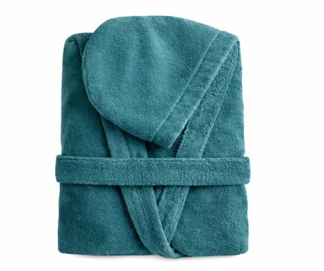 Peignoir à capuche éponge 400 g absorbant pour douche et bain