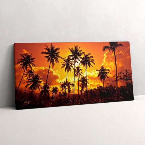 Tableau photo sur toile anti-UV 120x60cm image haute définition plage Klong Prao