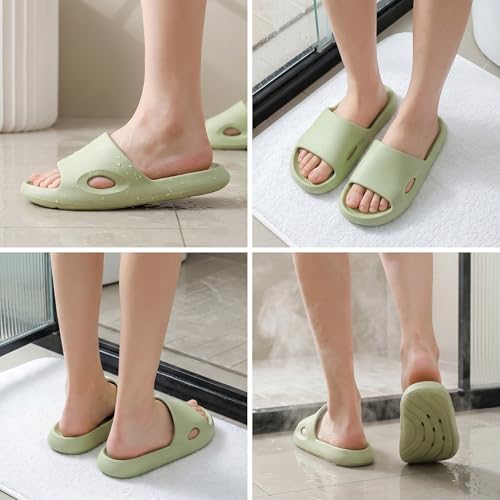 Image of Shower Shoes Quick-Dry Non-Slip Bathroom Slippers for Men & Women,Quick-Dry Non-Slip, Home Slides Dorms, Gym, Pool, Spa, Camping, Beach
