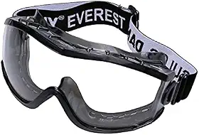 Óculos de Proteção EVEREST SteelPro Danny Ampla Visão Antiembaçante CA 19628