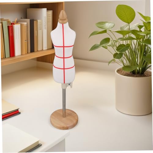 Mannequin couture réglable 12,2-18,9 pouces pour prototype de mode - 8