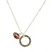 Produktbild LUX Zubehör Gold I Can 't Keep Calm I 'm Football Mom Charm Anhänger Halskette