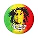 Light Up The Darkness Rasta Colors Button Pinback for Backpacks, Jackets, Hats 1.75 Inches