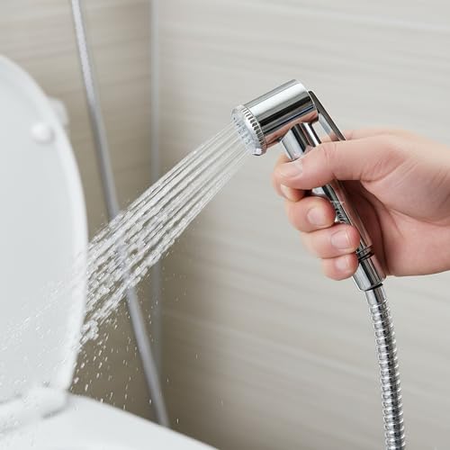 Image of Acetap Chrome Finish Health Faucet Gun Without Hose and Hook | Economical Toilet Spray Gun /Bidet Spray Gun for Bathroom