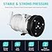 Air Conditioner A/C Compressor with Clutch Fit for Chrysler Town & Country 3.3 3.8L/Voyager 3.3 2001-2007, for Dodge Caravan/Grand Caravan 3.3/3.8L 2001-2007