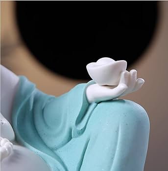 Amazon｜仏像 大仏 仏陀 クリエイティブ 14 インチ笑う仏像