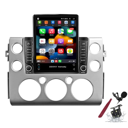 Autoradio Android 15 GPS multimédia pour Toyota FJ Cruiser J15 avec Bluetooth et écran tactile