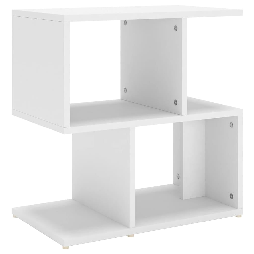 vidaXL Bedside Cabinet White 50x30x51,5 cm Engineered Wood — image 1